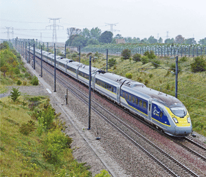 Just like the Eurostar - get from A to B fast Just like the Eurostar - get from A to B fast