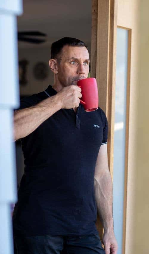 Coffee rocks! Jason Morrell, Office Legend