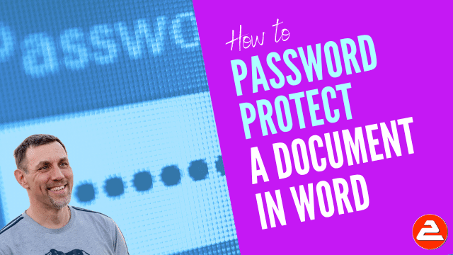 How to password-protect a document in Microsoft Word
