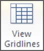 Toggle gridlines visibility in Word tables View Gridlines button in Microsoft Word